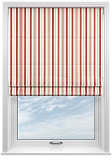 The British Stripe Co. George, Bristol No.1 - Twist&Fit Roman Blind